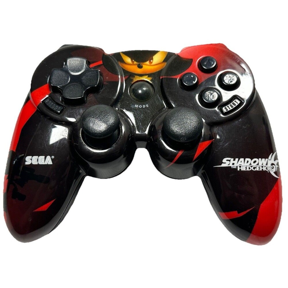 SEGA Shadow The Hedgehog 2005 NubyTech PS2 Collectible Controller